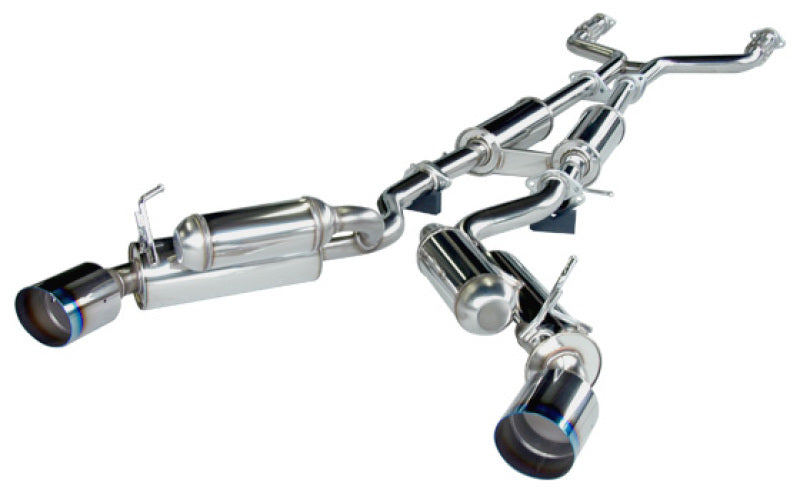 HKS 08-13 Infiniti G37 Coupe Dual Hi-Power Ti Tip Catback - 32009-BN003