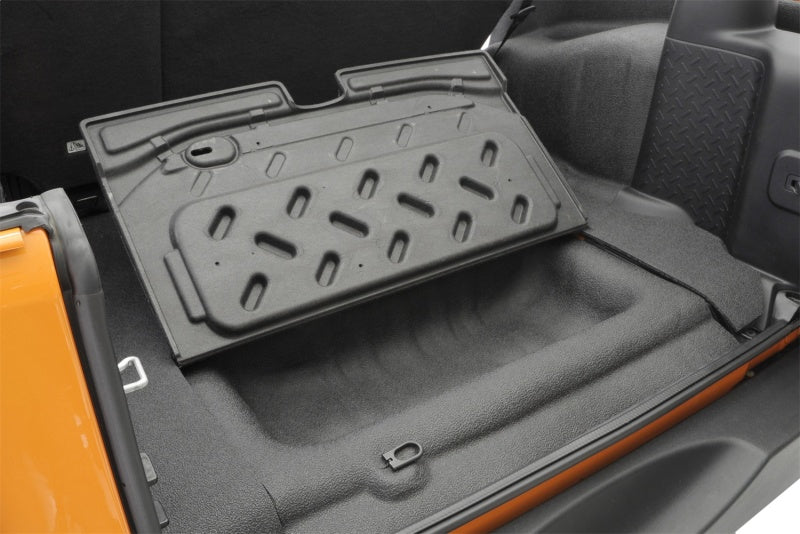 BedRug 07-10 Jeep JK Unlimited 4Dr Rear 5pc BedTred Cargo - BTJK07R4