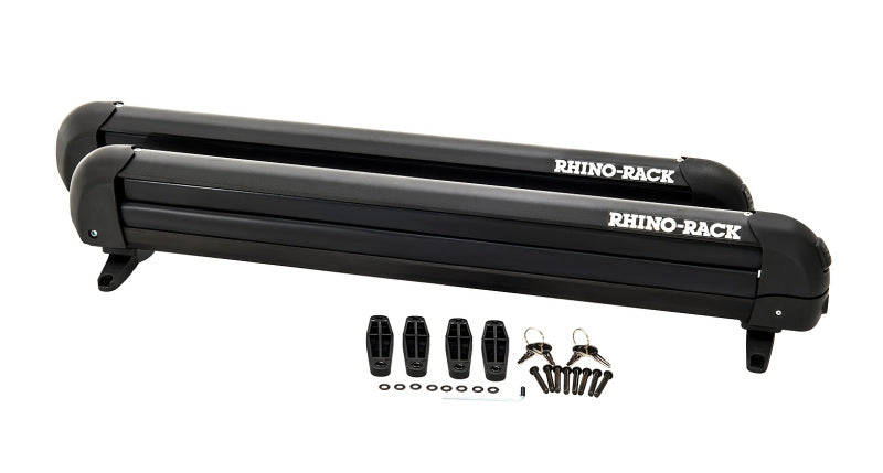 Rhino-Rack Universal Ski/Snowboard Carrier - Fits 6 Pairs of Skis - 576