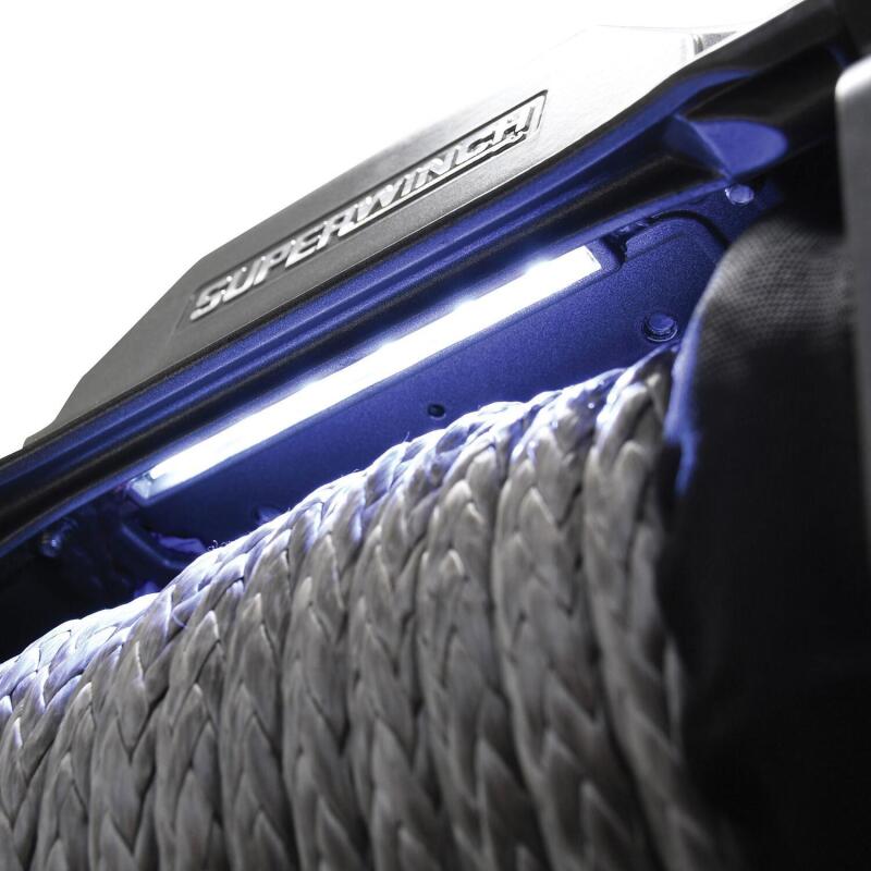 Superwinch 12000 LBS 12V DC 3/8in x 80ft Synthetic Rope - 1712201