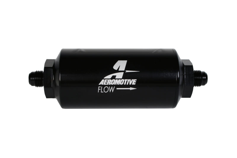 Aeromotive In-Line Filter - (AN-06 Male) 100 Micron Stainless Steel - 12349