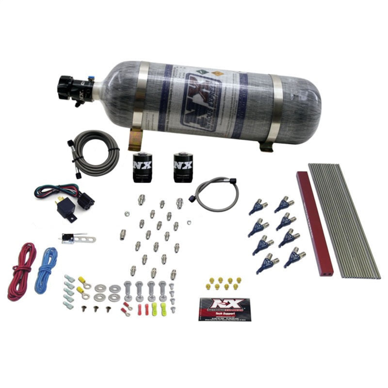 Nitrous Express GM LT1/LS1 Pro Piranha Nozzle Gas Nitrous Kit - 80010-12