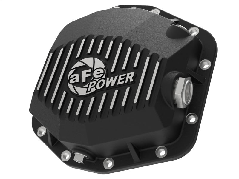 aFe Pro Series Rear Differential Cover Black 2018+ Jeep Wrangler - 46-71000B