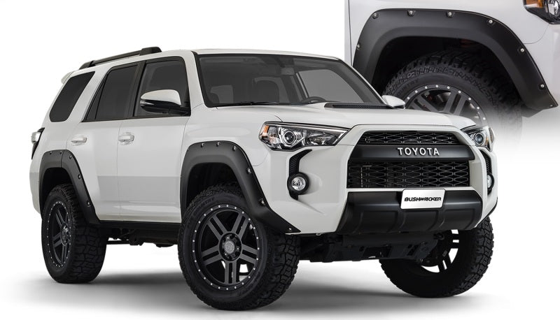 Bushwacker 14-18 Toyota 4Runner Pocket Style Flares 4pc Excludes Limited - 30921-02