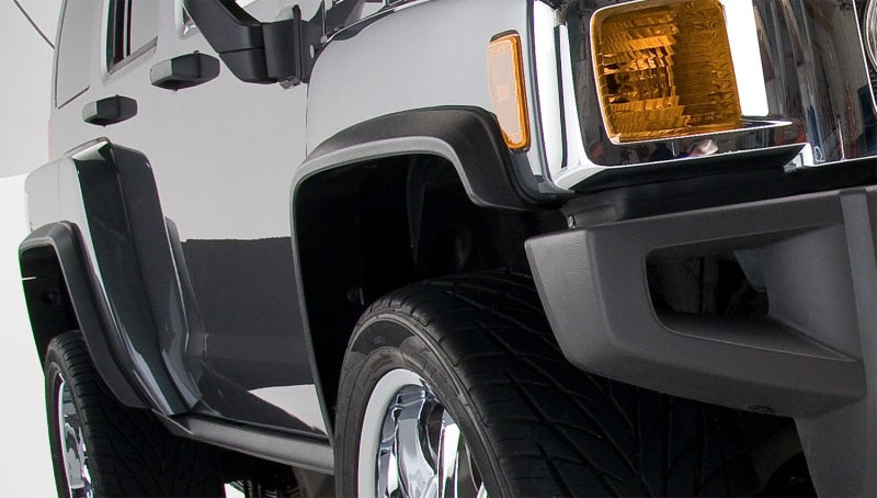 Bushwacker 06-10 Hummer H3 OE Style Flares 4pc - Black - 150900-02