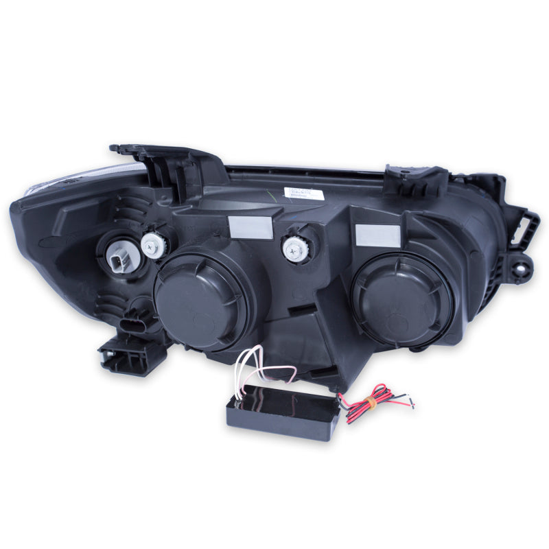 ANZO 2012-2015 Chevrolet Sonic Projector Headlights w/ Halo Black (CCFL) - 121488