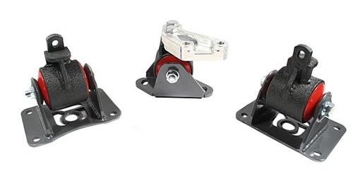 Innovative 04-08 Acura TL J-Series Black Steel Mounts 75A Bushings - 10750-75A