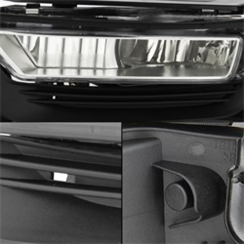 Spyder Honda Accord 2013-2015 4Dr OEM Fog Lights W/Switch- Clear - 5076083