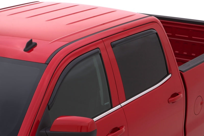 AVS 15-18 Chevy Silverado 2500 Crew Cab Ventvisor Front & - 194536