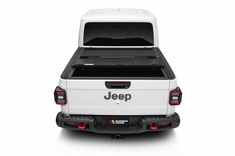 Rugged Ridge Armis Hard Folding With LINE-X Bed Cover 2020 - 13550.24