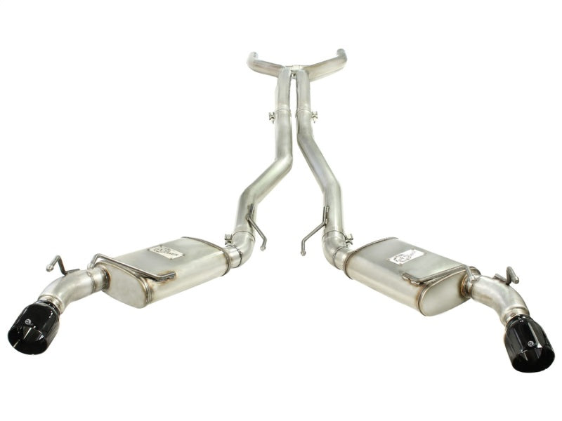 aFe MACHForce XP Exhaust 3in Stainless Stee CB/10-13 Chevy Camaro - 49-44039-B