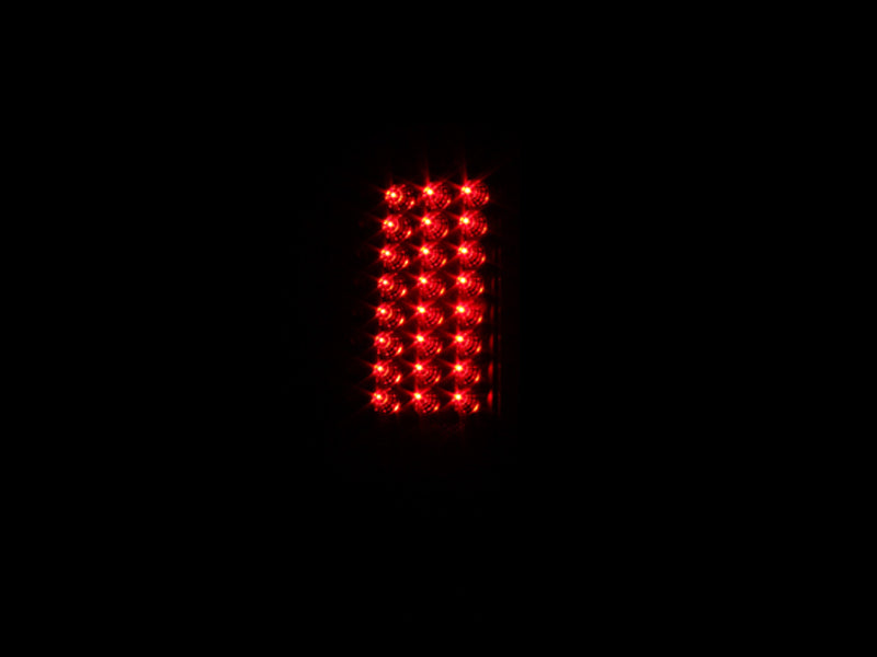 ANZO 2008-2015 Ford F-250 LED Taillights Black - 311127
