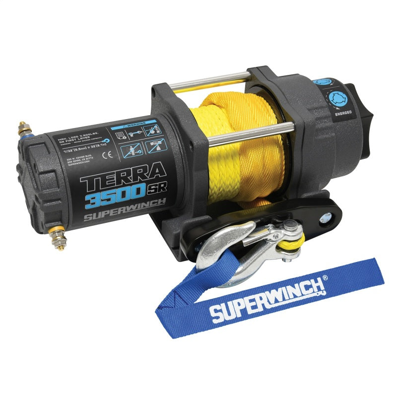 Superwinch 3500 LBS 12V DC 7/32in x 32ft Synthetic Rope - 1135270