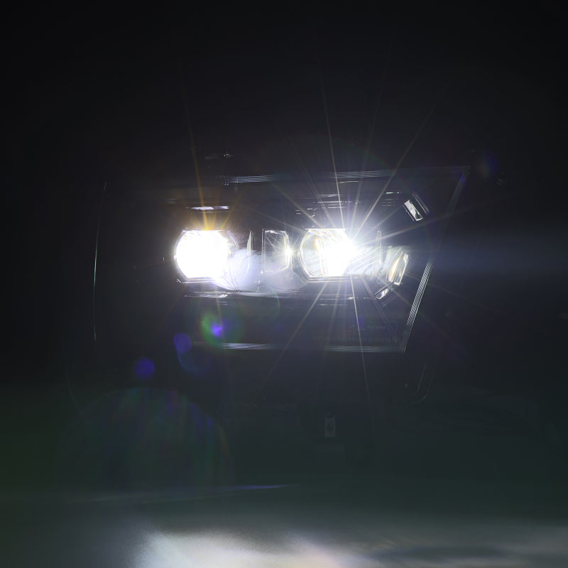 AlphaRex 19-22 Ram 1500 LUXX LED Projector Headlights Alpha Black - 880575