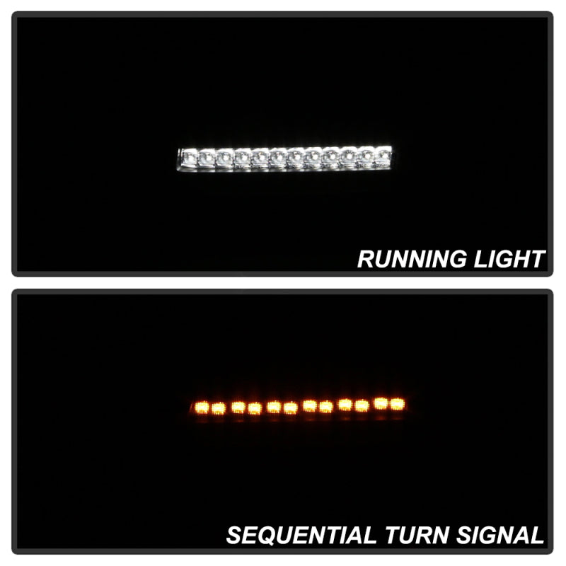 Spyder Jeep Wrangler 2018-2019 (Halogen Model Only) LED Front Bumper - 5086778