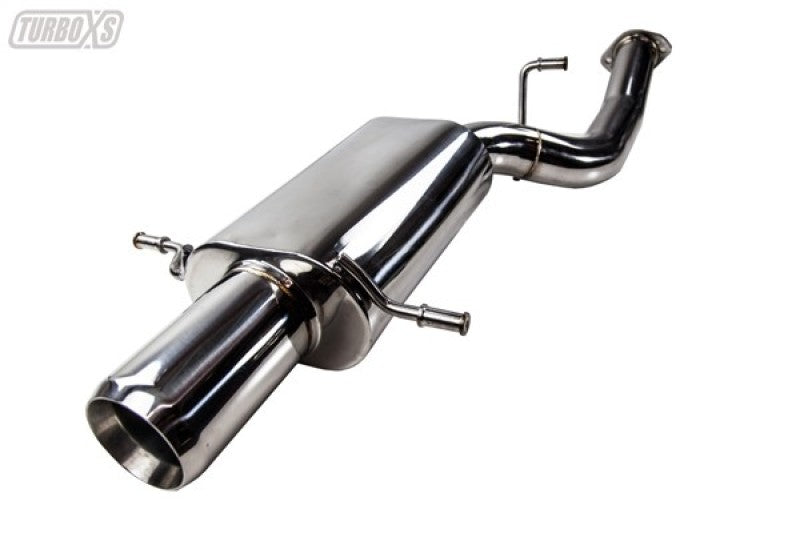 Turbo XS 02-07 WRX-STi Rear Muffler Assembly - WS02-RMA