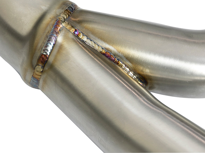 aFe MACH Force-Xp 2-1/2in SS Axle Back Exhaust w/Polished Tips - 49-36338-P
