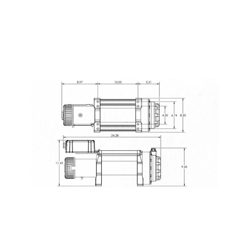 Superwinch 18000 LBS 12V DC 33/64in x 79 ft Synthetic - 1518001