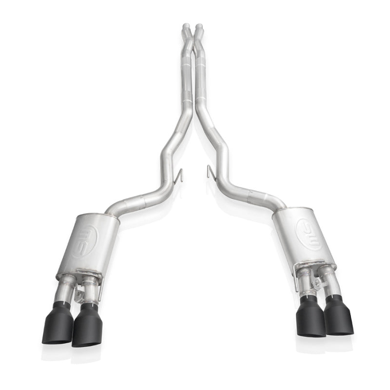 Stainless Works 2020 Ford GT500 Redline Catback X-Pipe Exhaust Factory - GT500CBXFCRB
