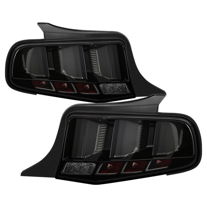 Spyder 10-12 Ford Mustang Light Bar Seq Turn Signal LED - 5085115