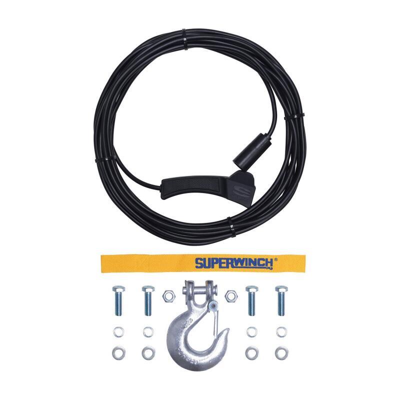 Superwinch 5500 LBS 12V DC 7/32in x 60ft Steel Rope - 1455200