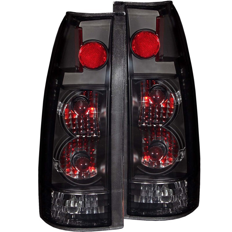 ANZO 1999-2000 Cadillac Escalade Taillights Dark Smoke G2 - 211156