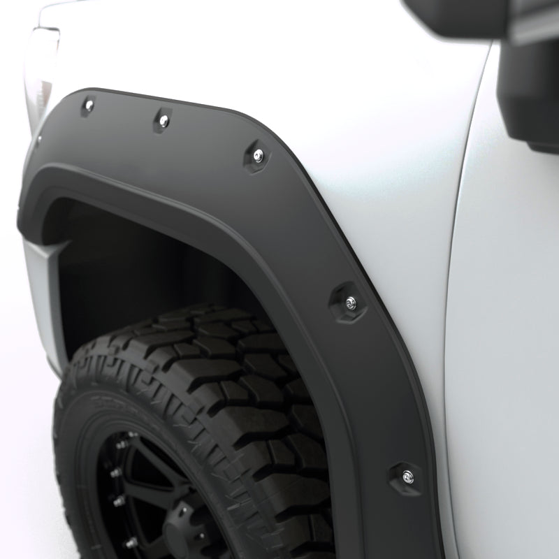 EGR 2020 GMC Sierra HD Bolt-On Style Black Fender Flare - 791954