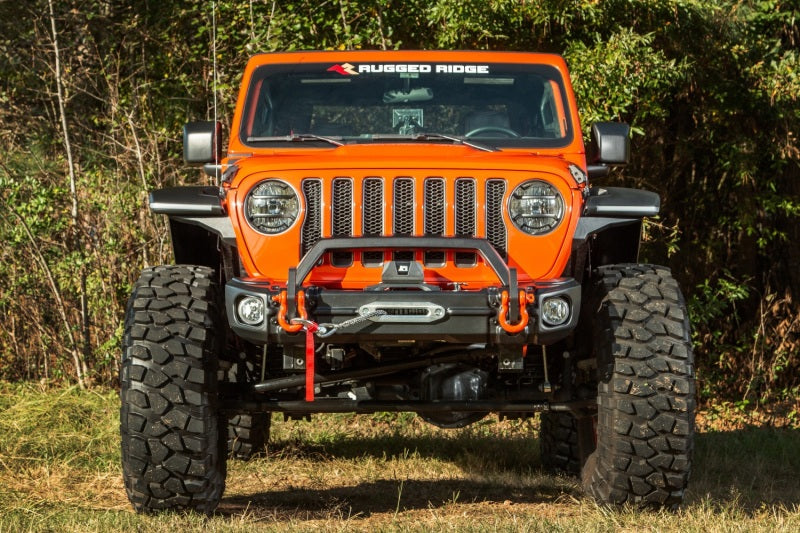 Rugged Ridge 18-22 Jeep Wrangler JL/JT Grille Arcus Front Bumper - 11549.07