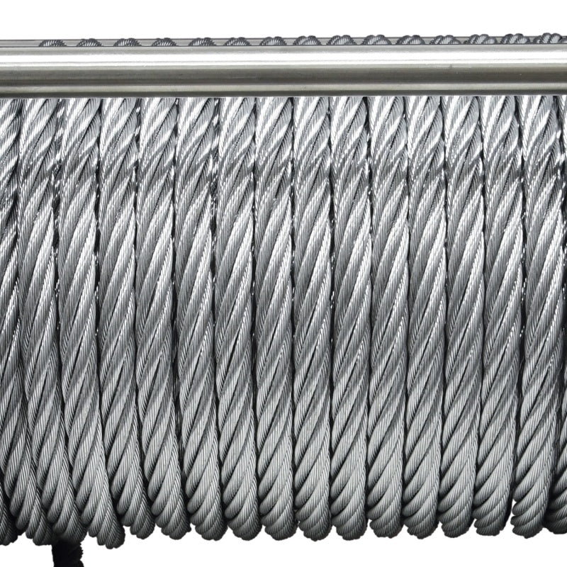 Superwinch 11500 LBS 12V DC 3/8in x 84ft Steel Rope - 1511200