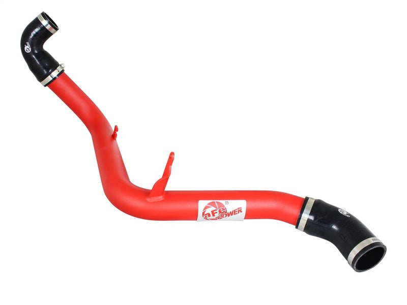 aFe BladeRunner 2.5in Red Intercooler Tube Hot Side 12-16 Ford - 46-20188-R
