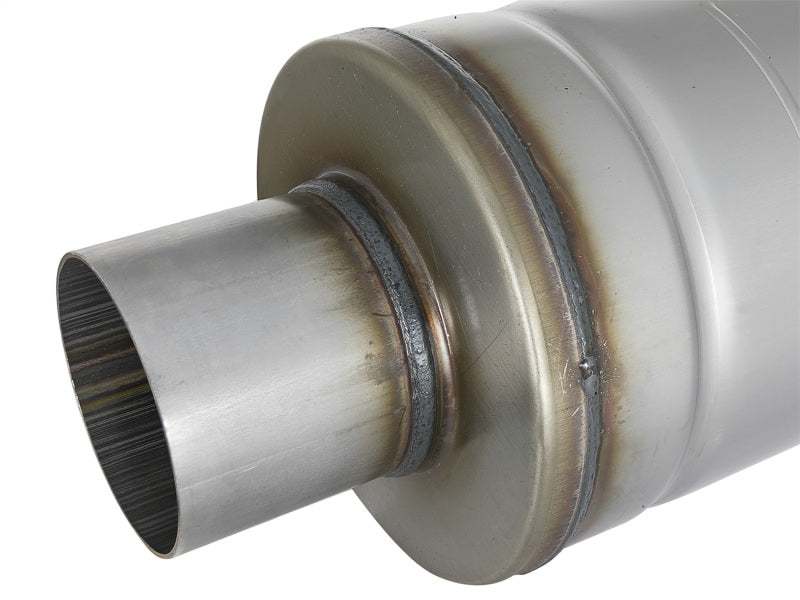 aFe MACH Force-Xp 409 SS Muffler 3in Center/Center 14in L - 49M00012