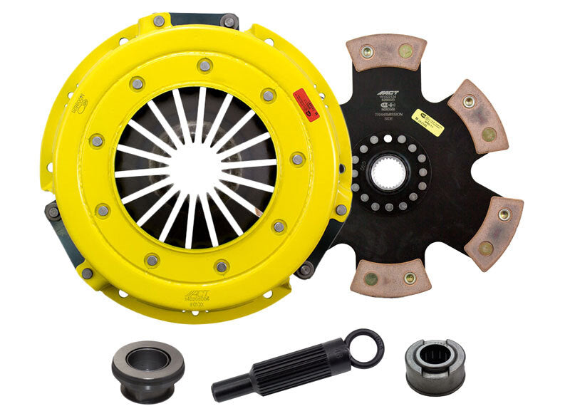ACT 2001 Ford Mustang XT/Race Rigid 6 Pad Clutch Kit - FM8-XTR6