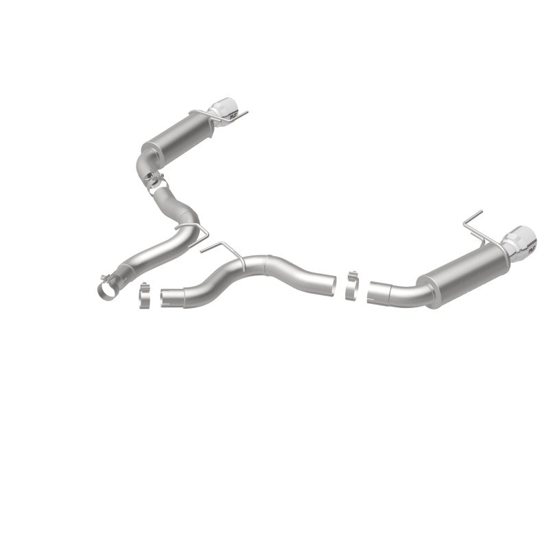 MagnaFlow Axle Back, SS, 3in, Competition, Dual Split Polished 4.5in - 19103