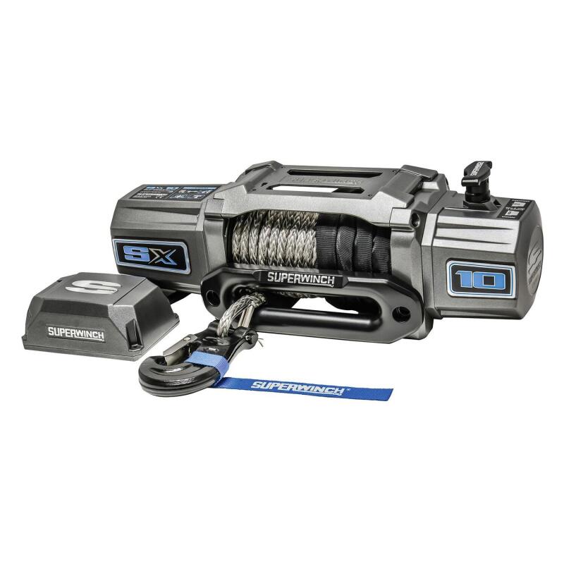 Superwinch 10000 LBS 12V DC 3/8in x 80ft Synthetic Rope - 1710201