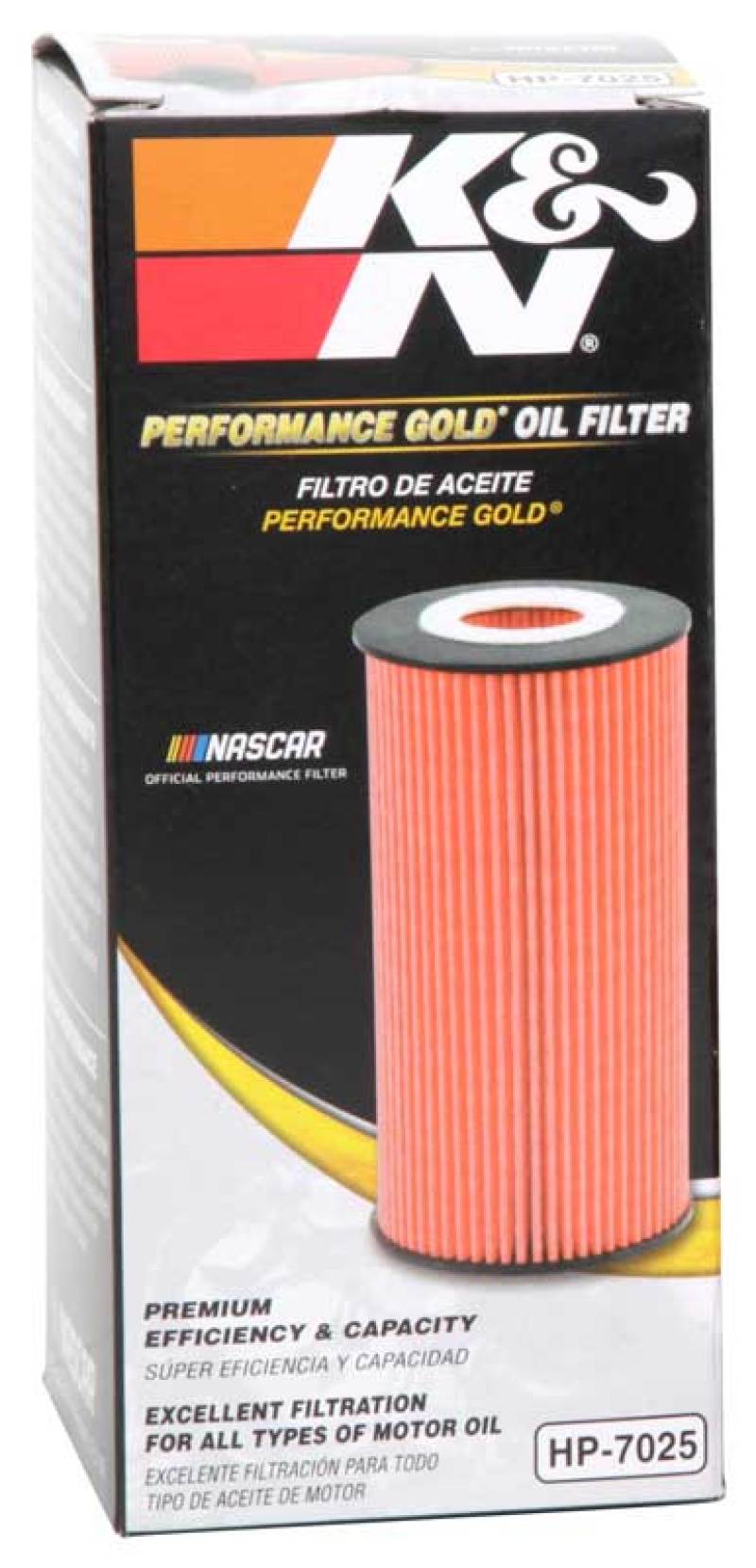 K&N Performance Oil Filter for 11-13 Chrysler 200/300 3.6L / - HP-7025