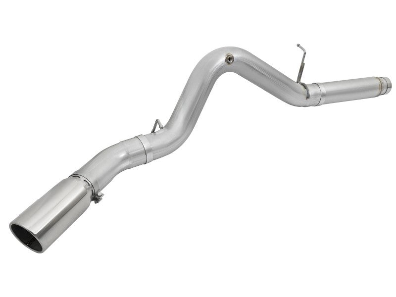 aFe Atlas Exhaust 5in DPF-Back Aluminized Steel w/ Polished Tips - 49-04081-P
