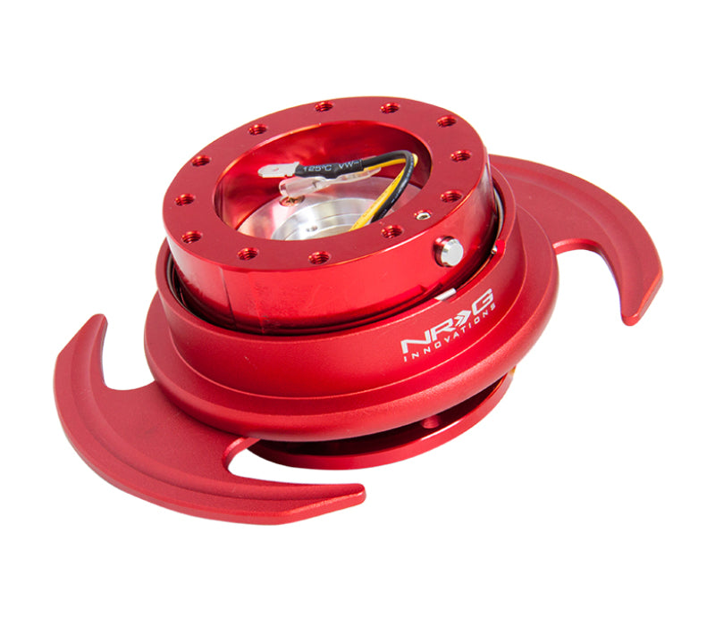 NRG Quick Release Kit Gen 3.0 - Red Metal Body - SRK-650RD