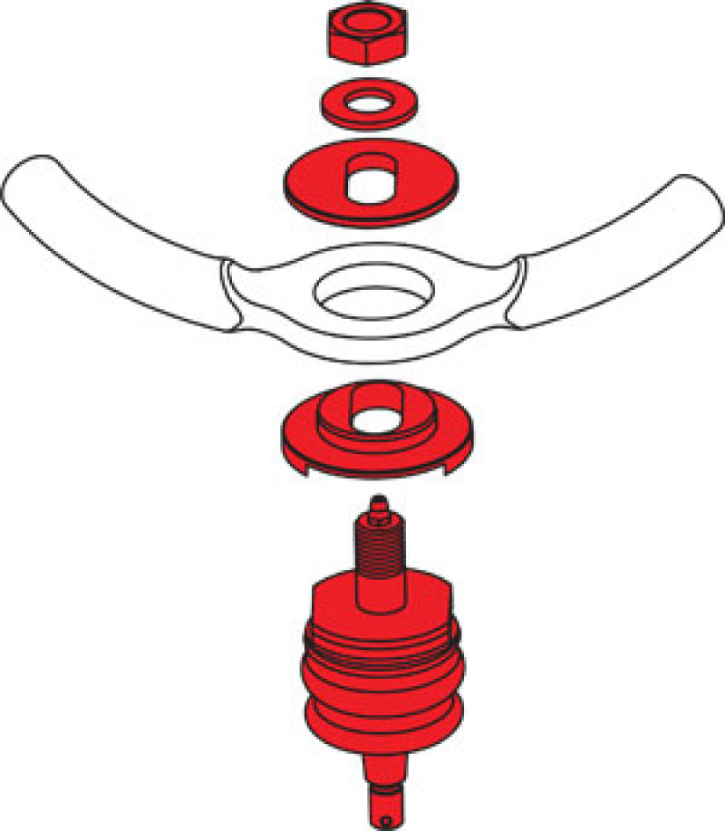 SPC Performance 05-10 Jeep Grand Cherokee Adjustable Ball Joint (1.25deg.) - 23420
