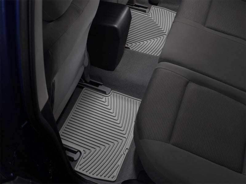 WeatherTech 99 BMW M3 Convertible Rear Rubber Mats - Grey - W50GR