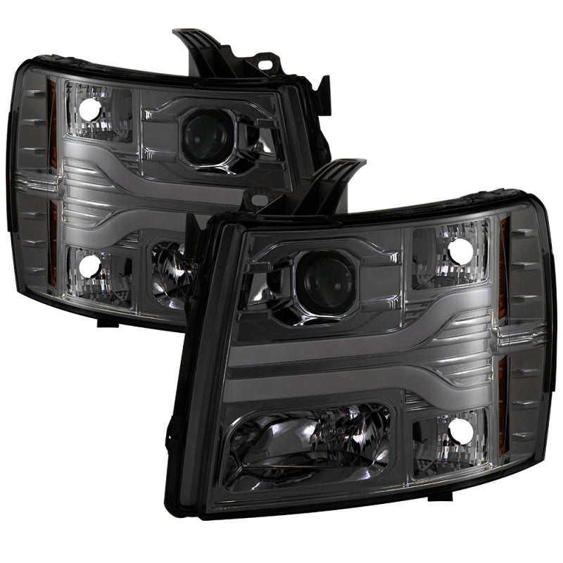 Spyder Chevy Silverado 1500 07-13 Version 3 Projector Headlights - - 5083623