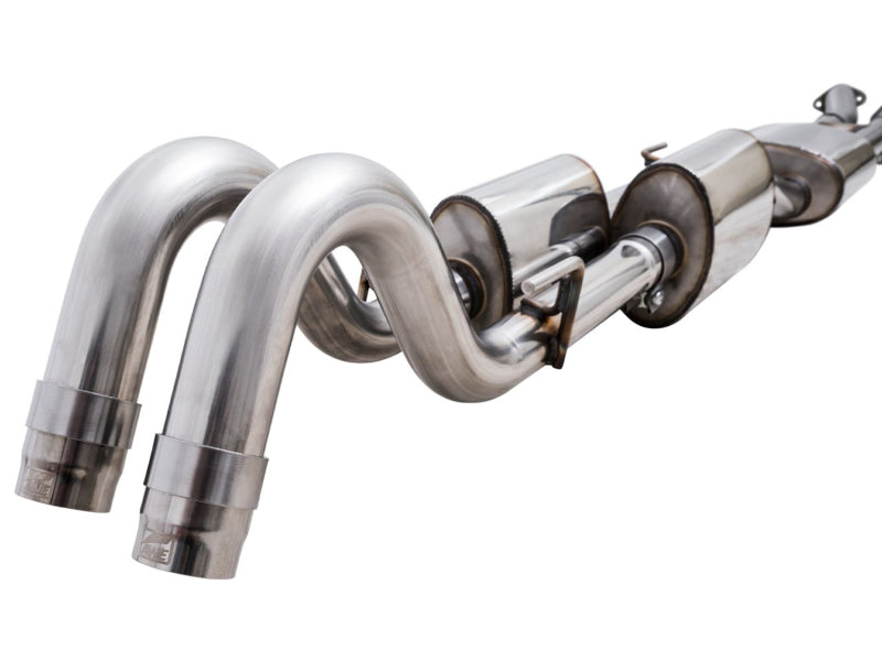 AWE 16-22 Toyota Tacoma 0FG Catback Exhaust w/ BashGuard - - 3015-32826