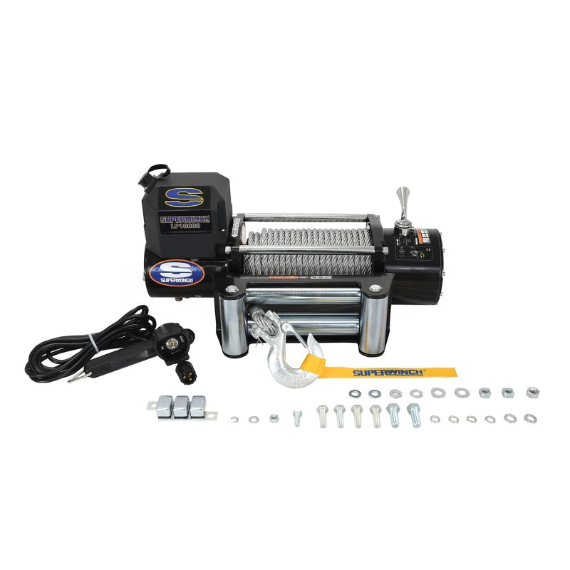 Superwinch 10000 LBS 12V DC 3/8in x 85ft Steel Rope - 1510200