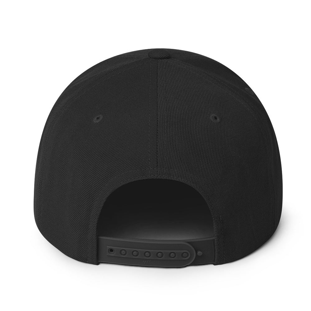 throtl Black JDM Parts Supply Snapback Hat