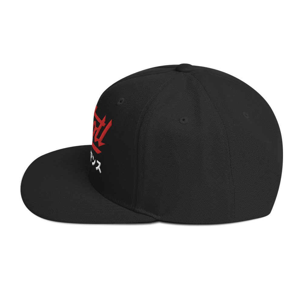 throtl Black JDM Parts Supply Snapback Hat