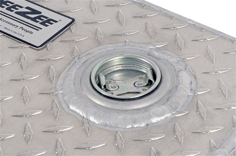 Deezee Universal Tanks - Auxiliary Long Rectangle Brite-Tread Aluminum - DZ91752X