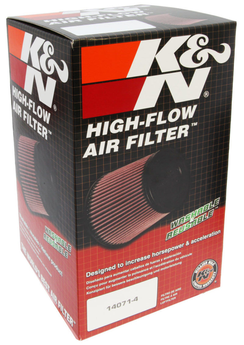 K&N Oval Air Filter - 8-7/8in L 5-1/4in W 6in - E-3491