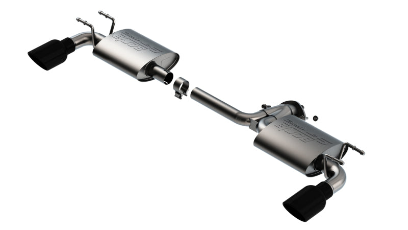 Borla 19-21 Mazda 3 Hatchback 2.0/2.5L NA S-Type Axle-back Black - 11970BC