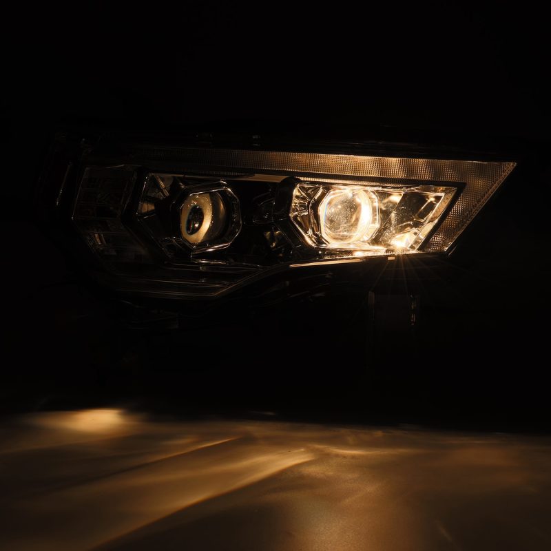 AlphaRex 14-20 Toyota 4Runner PRO-Series LED Proj Headlights Alpha-Black w/Sequential - 880850