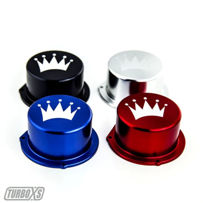 Turbo XS 15-16 Subaru WRX Billet Aluminum Vacuum Pump Cover - W15-VPC-BLU