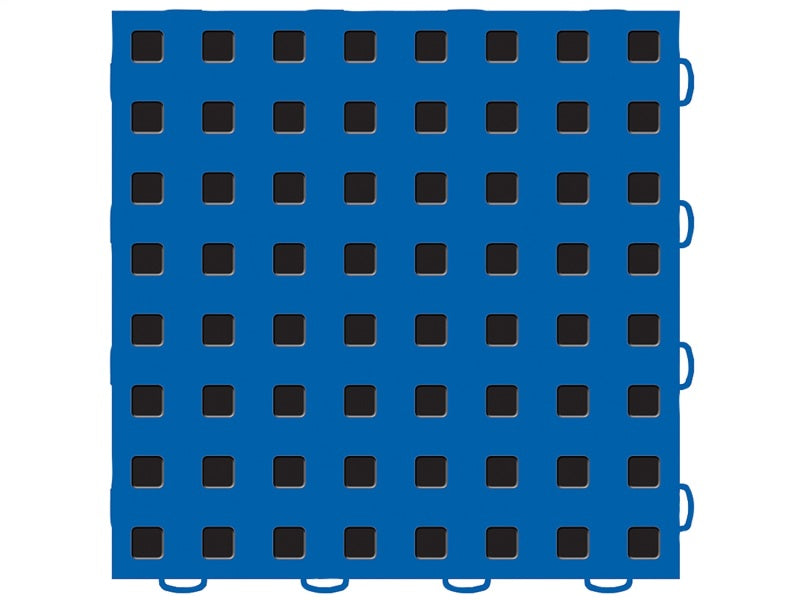 WeatherTech TechFloor - 12in X 12in Tiles - Blue/Black **Order - 51T1212 BL-BK